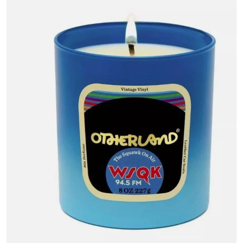 Otherland Stranger Things Scented Candle The Squawk on Air WSQK 8 Oz Limited Ed